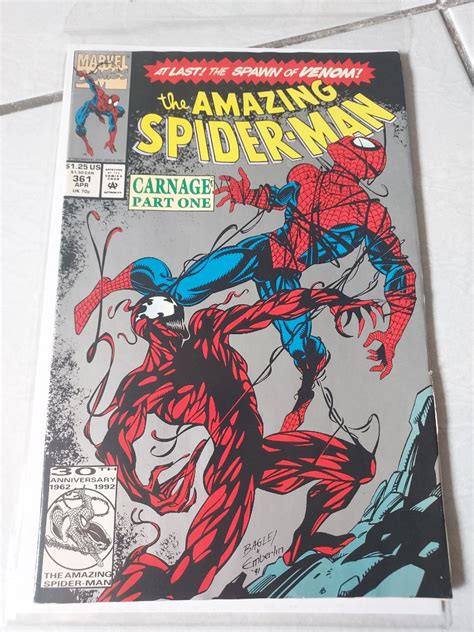 Amazing Spiderman 361 First Appearance Of Carnage Hobbies And Toys