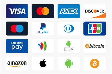 Modern Payment Method Icons Pack By Jimdesigns On Creativemarket