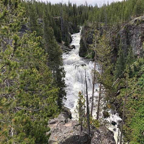 Yellowstone National Park On Instagram “water In Yellowstone Flows To