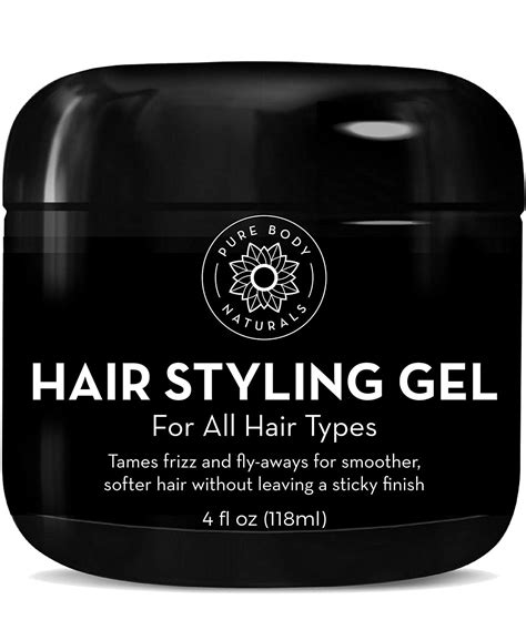 Hair Gel For Men Natural Ingredients And Chemical Free