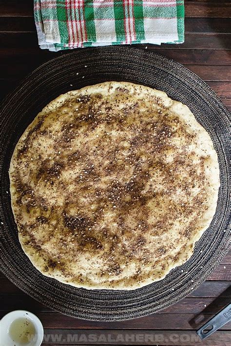 Since this is a very common recipe in middle eastern cuisine, i figured i could find the right recipe proportions online. Lebanese Zaatar Bread - Manakish, Manoushe Flatbread ...