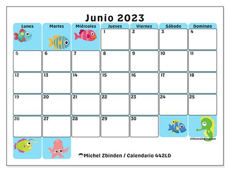 Calendario Junio De 2023 Para Imprimir 502ld Michel Zbinden Cl