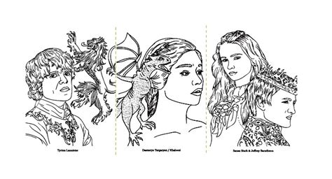Game Of Thrones Coloring Pages