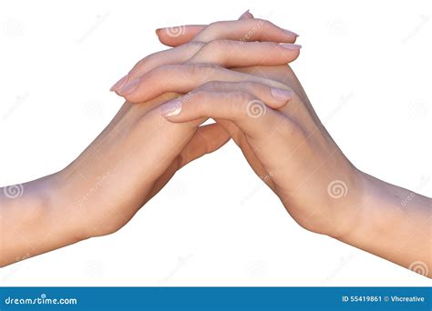 Interlaced Hands