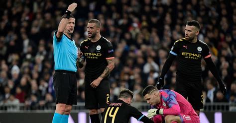 Man City Suffer Aymeric Laporte Injury Blow Vs Real Madrid In Champions