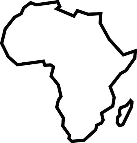 Africa Clipart Outline Africa Outline Transparent Free For Download On