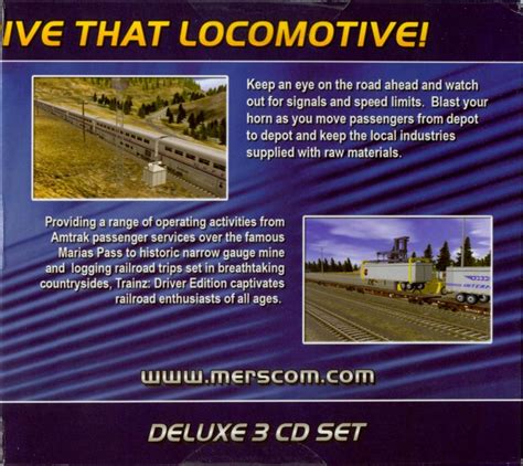 Trainz Driver Edition 2006 Windows Box Cover Art Mobygames