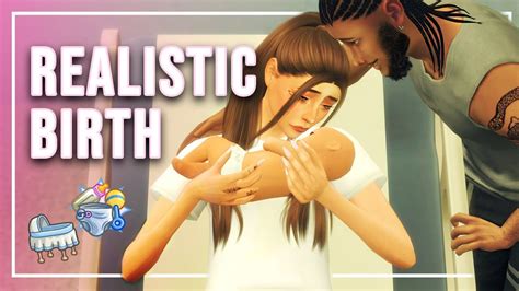 Reacting To The Realistic Birth Mod In The Sims 4 👶🏼 Pandasama Mod