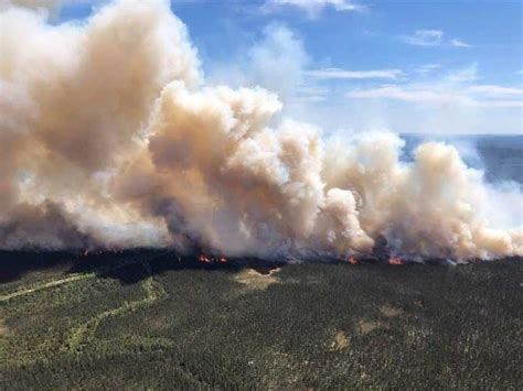 A Forest Fire In Quebecs Lac Saint Jean Has Been Wreaking Havoc For 2
