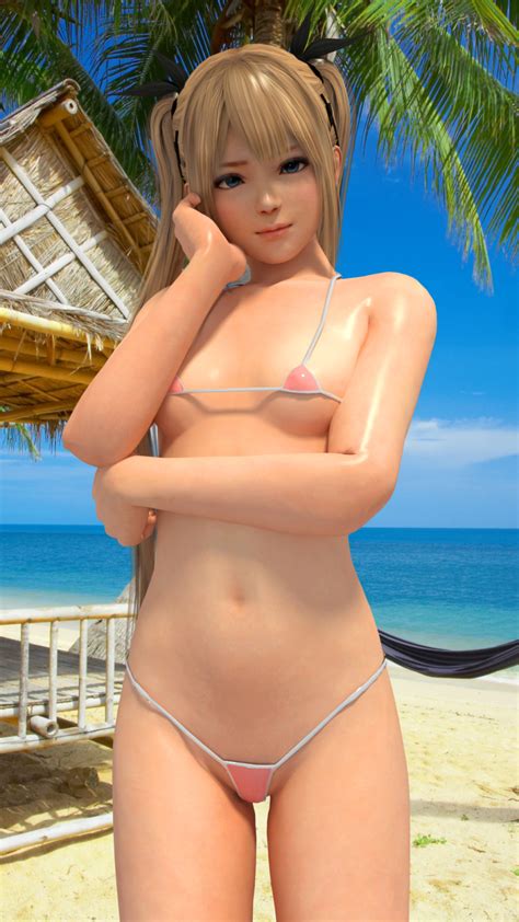 Sexy Anime Blonde Swimsuit