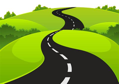 Road Clip Art Road And Grass Png Clipart Picture Png Download 5000