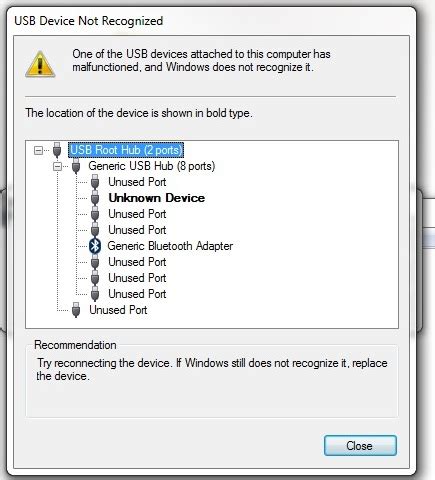 Why my epson stylus sx105 driver doesn't work after i install the new driver? USB device not recognized, Unable to install Printer ...