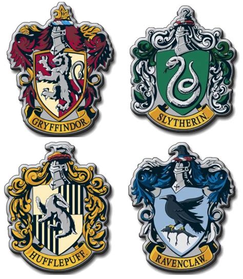 The Four Houses Escudo De Hogwarts Escudos Harry Potter Casas De