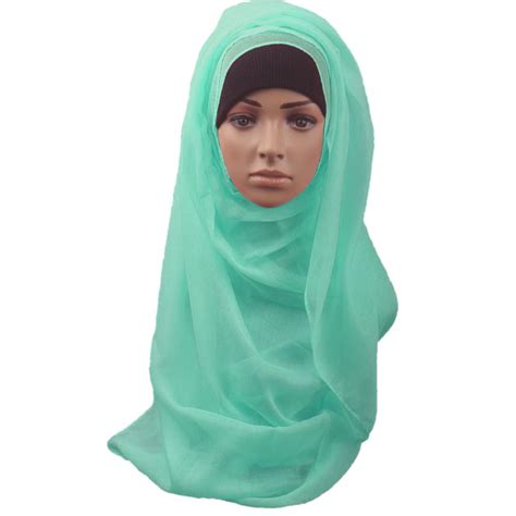 Muslim Long Soft Hijab Maxi Islamic Scarf High Quality Shawl Wrap Women