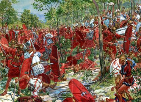 battle of bovianum 305 bc ancient warfare ancient war war art