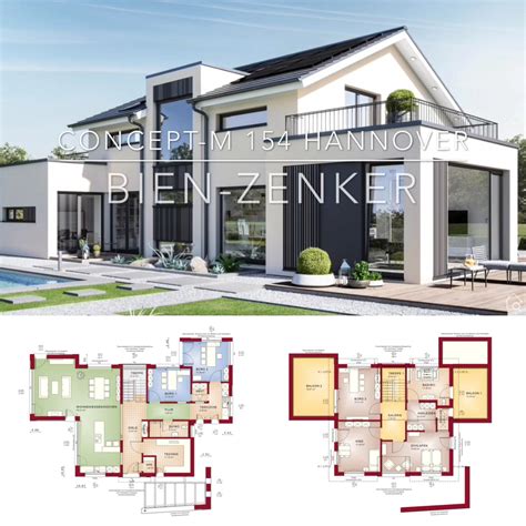 So erfahren sie, was ihr neubau kosten wird. Einfamilienhaus Neubau modern mit Satteldach bauen Haus ...