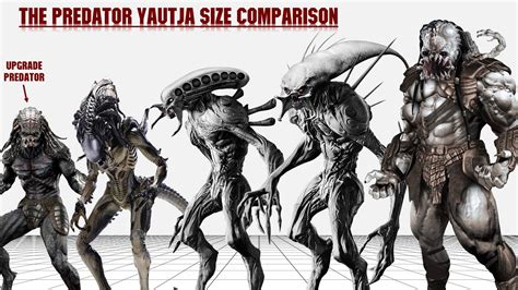 The Predator Yautja Height Comparison 2022 Youtube