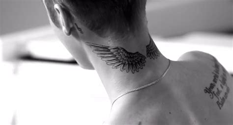 Justin Bieber Explains What His Tattoos Mean Justin