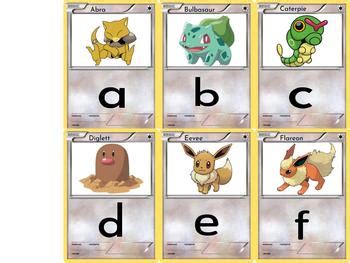 Buchstabe des klassischen und der 15. Pokemon abc's by Randie Craft | Teachers Pay Teachers
