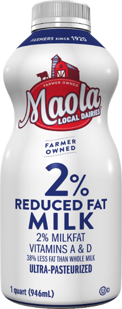 2 Reduced Fat Milk Products Maola