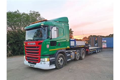 Snapshot Day Aggregates Scania G450 By Neil Thomas Truckanddriver