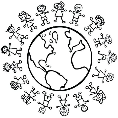 God separated heaven from waters creation coloring page. Social Studies Coloring Pages at GetColorings.com | Free ...