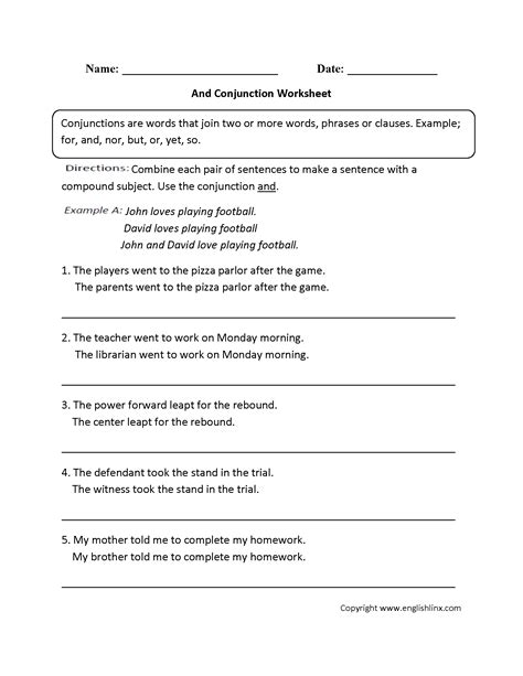 Parts Of Speech Printable Worksheets