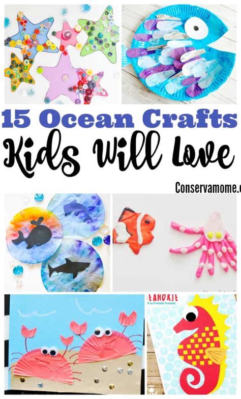 Ocean Arts And Crafts For Preschoolers 15 Easy And Engaging Ocean