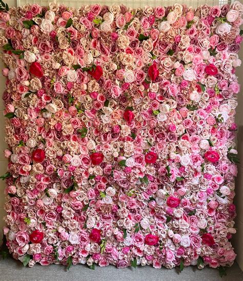 Flower Backdrop Wall For Wedding Arrangement Party Decor Etsy