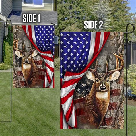 America Deer Hunting Flag Forest Lnt277f Flagwix In 2022 House