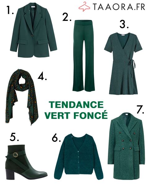 Tendance Automne Hiver Le Vert Fonc Taaora Blog Mode