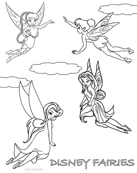 ️free Printable Disney Fairy Coloring Pages Free Download