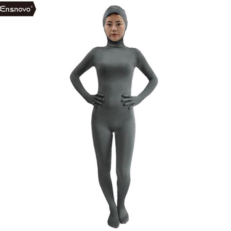 Buy Ensnovo Women Lycra Bodysuit Custom Skin Full Body