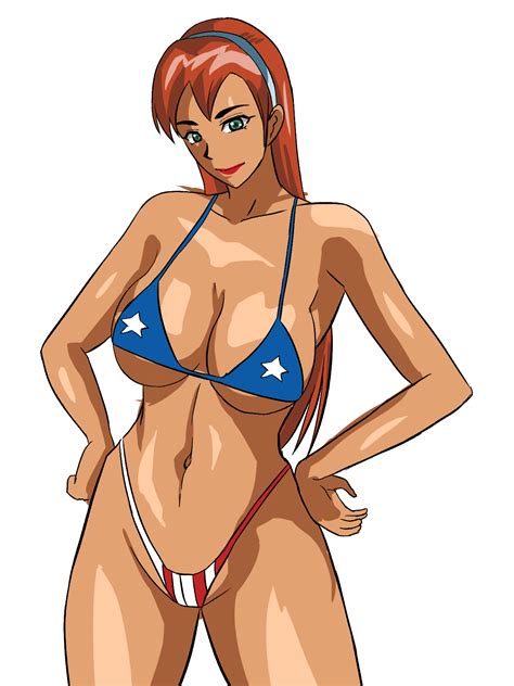 Rule 34 1girls American Flag American Flag Bikini Belly Bikini Blue