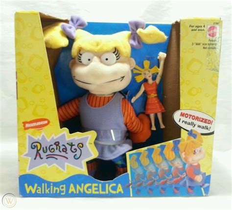 Rugrats Walking Angelica W Cynthia Doll Mattel 1998 New 1992408646