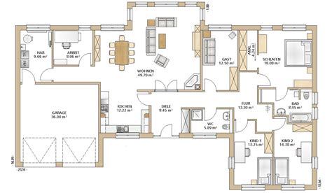 Grundrisse von bungalows mit garage. Alles drin. Der geräumige Bungalow 125 hat praktisch alles ...