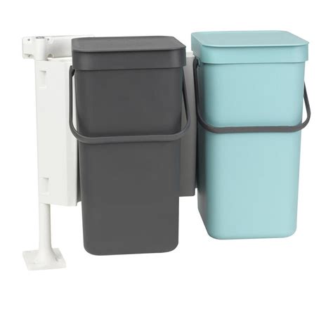Maybe you would like to learn more about one of these? Brabantia Sort & Go Built In Bin 12L Mint/Grey | Buy ...