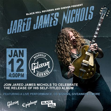 Jared James Nichols Album Launch Downtown Nashville