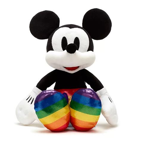 Disney Mickey Mouse Rainbow Plush Wondertoysnl