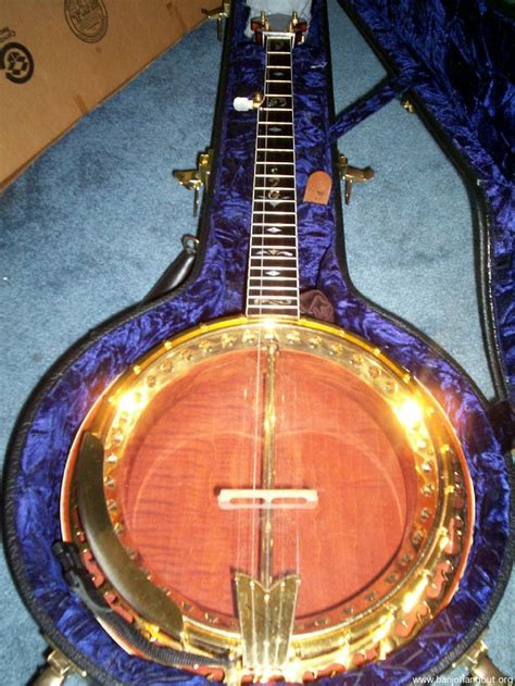 Ome Sweetgrass Megatone Gold Plated Used Banjo For Sale From Banjo Vault