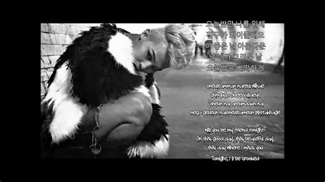 G Dragon 삐딱하게 Crooked Hangulromanizedenglish Lyrics Youtube