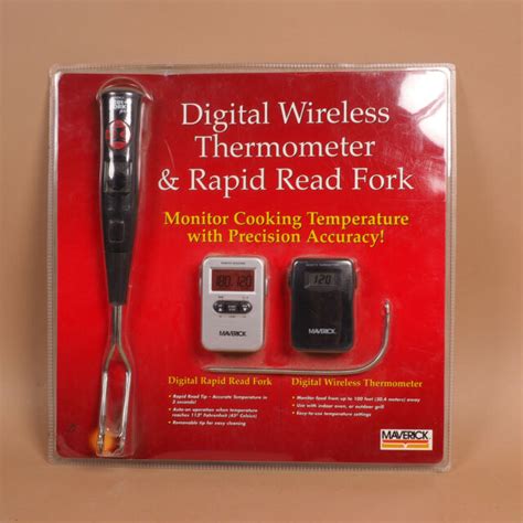 Maverick Digital Wireless Remote Bbq Oven Meat Thermometer W Rapid Read