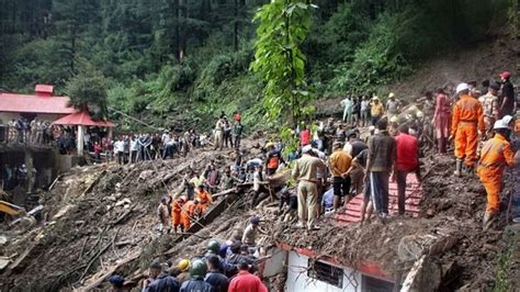 Himachal Pradesh Shimla Residents Reel From Devastation Caused By
