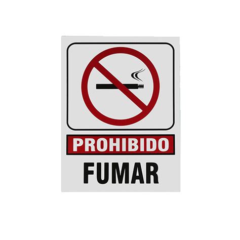 Señal De Prohibido Fumar Jama