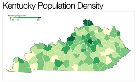 Kentucky Population Density