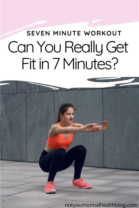Get Fit In Just Seven Minutes