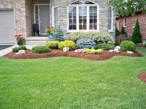 Front Yard Evergreen Landscape Garden 26 Small Front Yard Landscaping