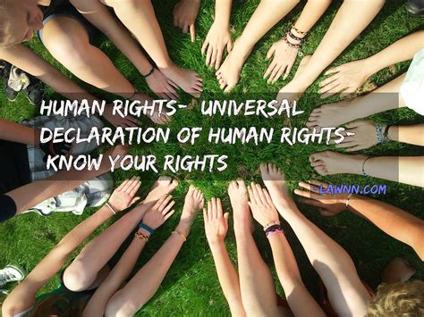 Human Rights: Universal Declaration Of Human Rights