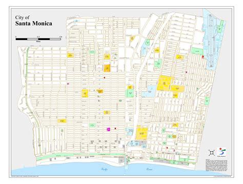 Large Santa Monica Maps For Free Download And Print High Resolution