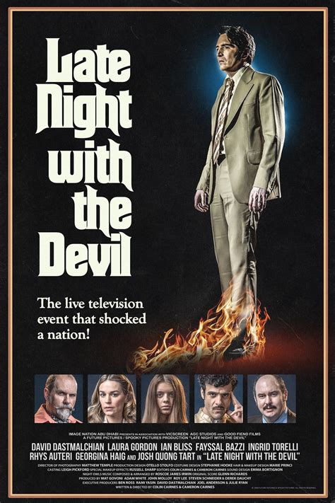 Late Night With The Devil 2023 Posters — The Movie Database Tmdb